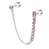 Orecchino a lobo multindosso tennis pendente - Gioielleria Fondente