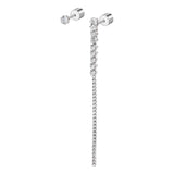 Orecchino a lobo multindosso tennis pendente - Gioielleria Fondente