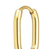 Orecchino ovale 1,4 cm