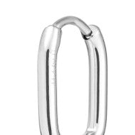Orecchino ovale 1,4 cm