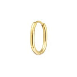 Orecchino ovale 1,7 cm