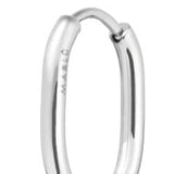 Orecchino ovale 1,7 cm
