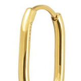 Orecchino ovale 1,9 cm