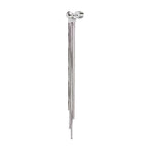 Orecchino pendente con catene snake quadrate