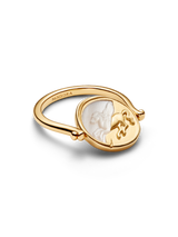 Anello Medallion Pegaso "Ex Animo" Reversibile