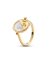Anello Medallion Pegaso "Ex Animo" Reversibile