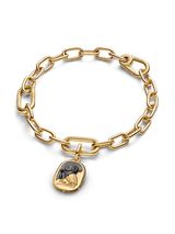 Charm Medallion Gufo "Lux Et Sapientia"