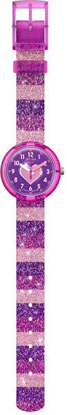 Orologio Bambino Flik Flak Stripy Glitter