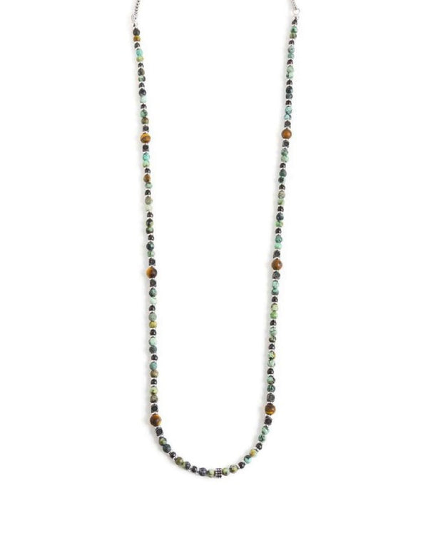 13CO041 Collana con pietre