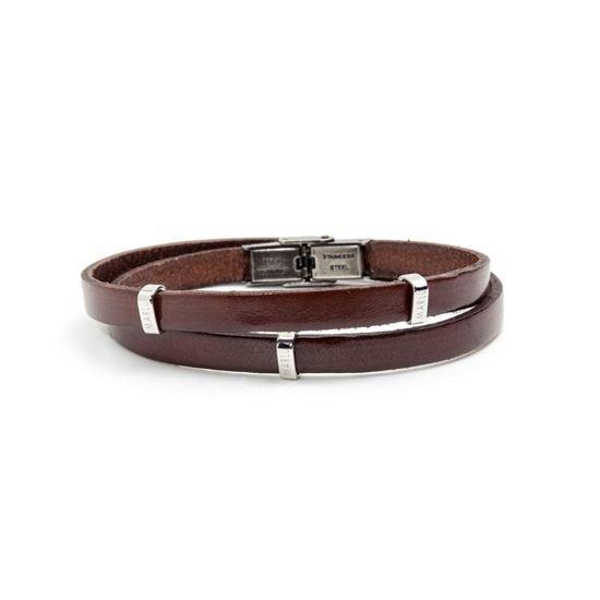4br1807m BRACCIALE IN CUOIO