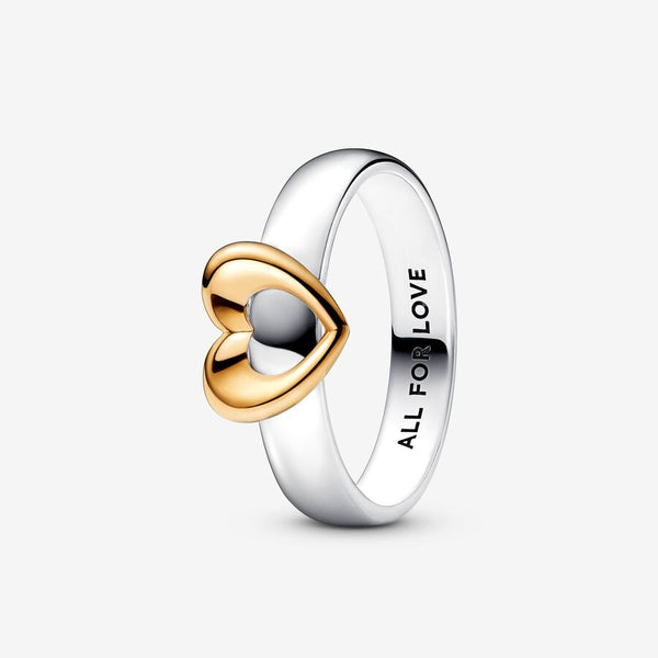 Anello Cuore scorrevole "All for love" - Gioielleria Fondente