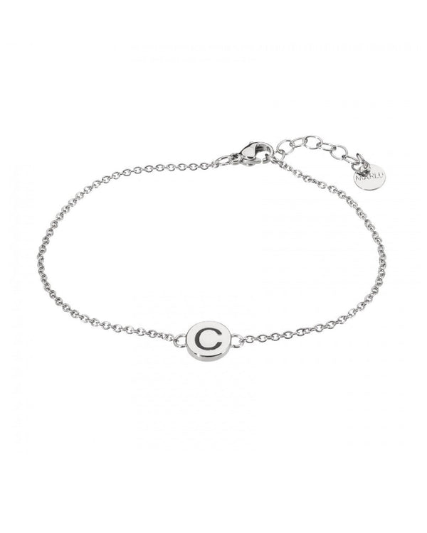 18br047c Bracciale con lettera "C"