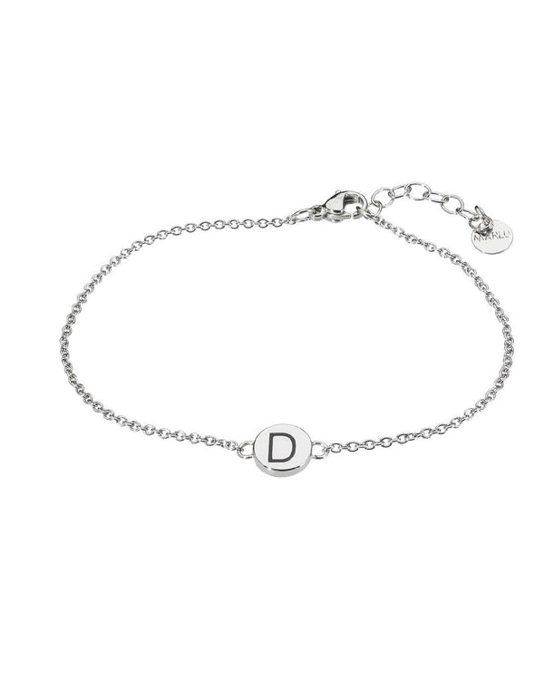 18br047d Bracciale con lettera "D"