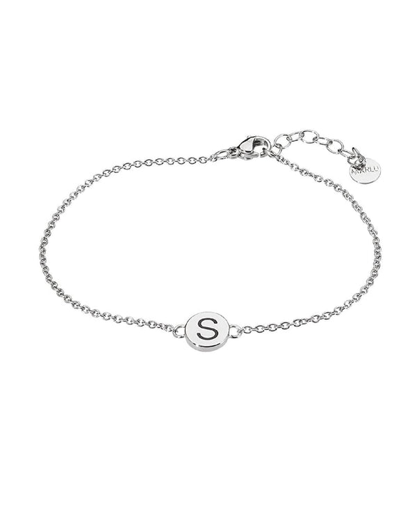 18br047s Bracciale con lettera "S"