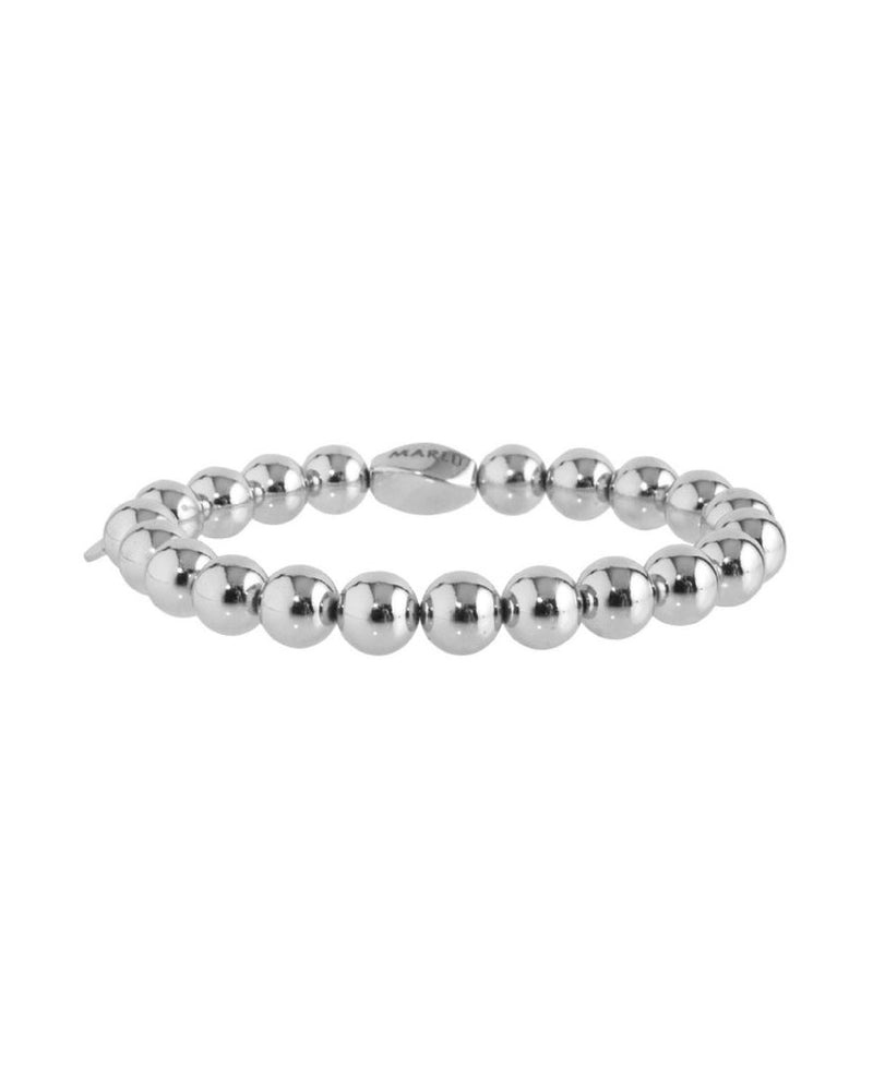 18br070-8 Bracciale elastico pallini 8mm
