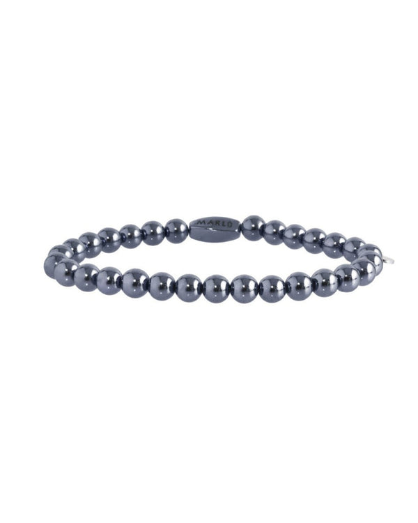 18br070e-6 Bracciale elastico pallini 6mm