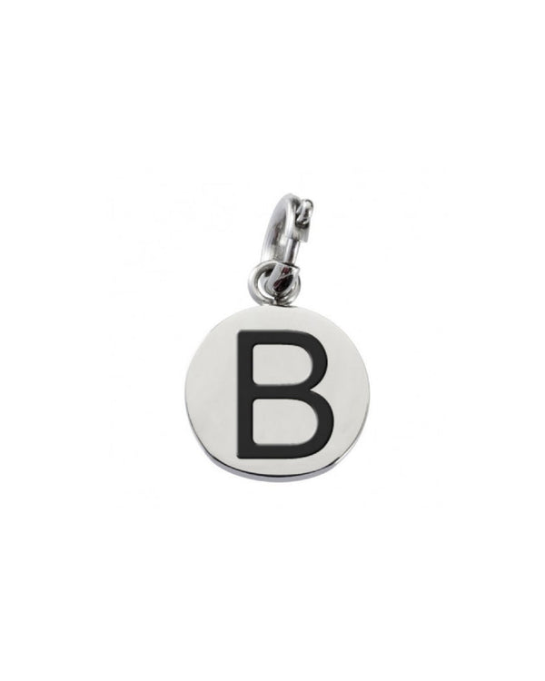 18ch011b Charm con lettera "B"