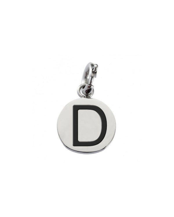 18ch011d Charm con lettera "D"