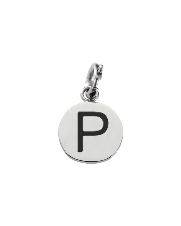 18ch011p Charm con lettera "P"