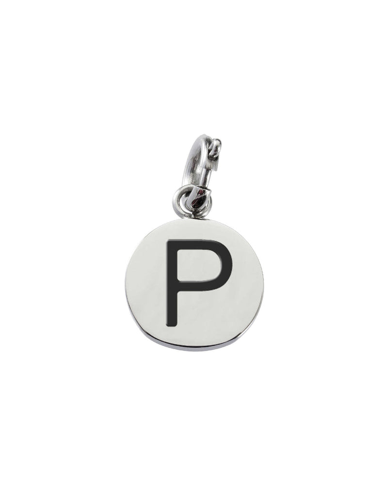 18ch011p Charm con lettera "P"