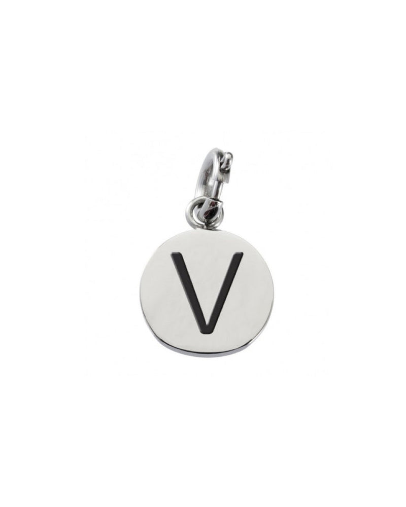 18ch011v Charm con lettera "V"