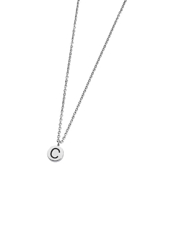 18cn028c Collana con lettera "C"
