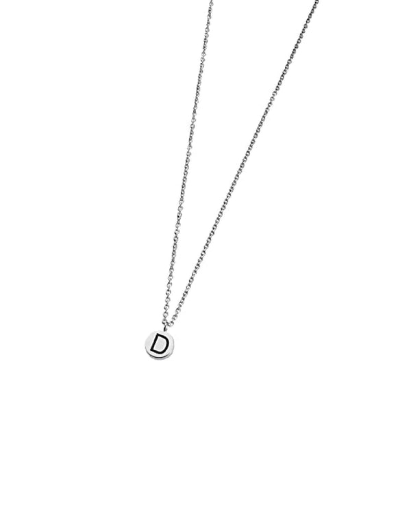 18cn028d Collana con lettera "D"