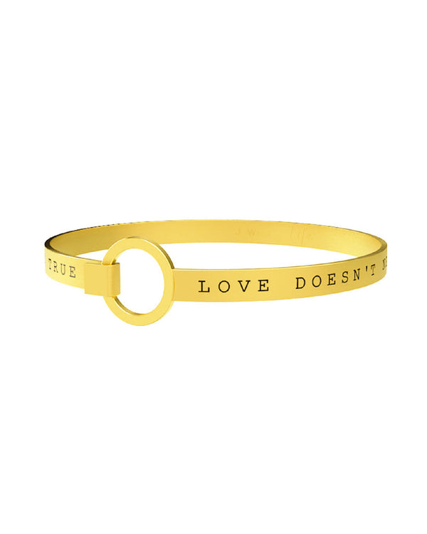 231681 Bracciale Love "LOVE DOESN'T NEED TO BE...LOVE DOESN'T NEED TO BE PERFECT"