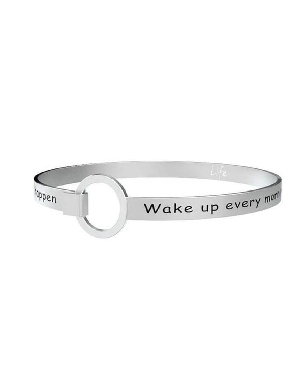 231690 Bracciale Philosophy "Wake Up Every Morning With The Thought That Something Wonderful Is About To Happen"