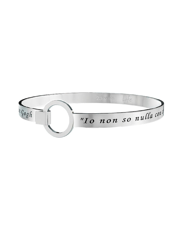 Gioielleria Fondente Bracciale Philosophy "lo non so nulla con certezza ma la vista delle stelle mi fa sognare"