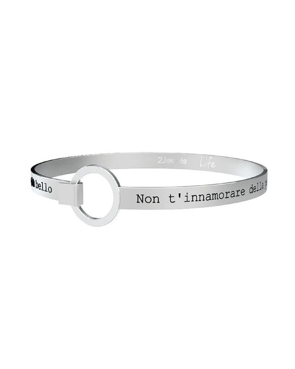 231714 Bracciale Philosophy "Non ti innamorare della persona più bella del mondo ma di quella persona che fa il tuo mondo più bello"