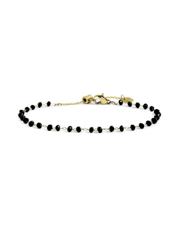2br0057g-n Bracciale con cristalli 3mm
