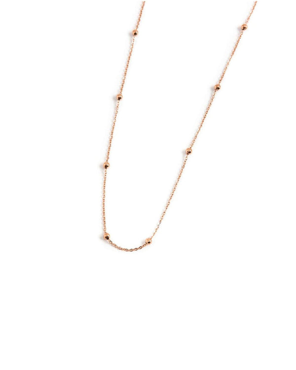 2ca0013r Collana con sfere alternate