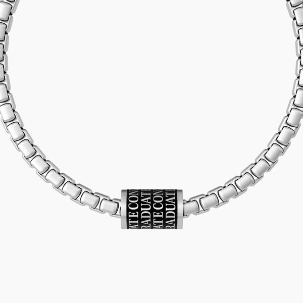 Bracciale con frase laurea - Gioielleria Fondente