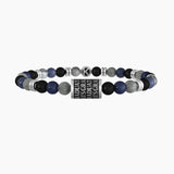 Bracciale con charm e pietre colorate "GRAD | CONGRATULAZIONI" - Gioielleria Fondente