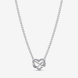 Collana Cuore Infinito Pietre Luminose - Gioielleria Fondente