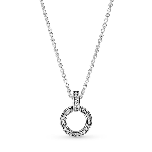 399487c01 Collana Doppio Cerchio