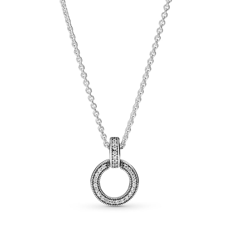399487c01 Collana Doppio Cerchio