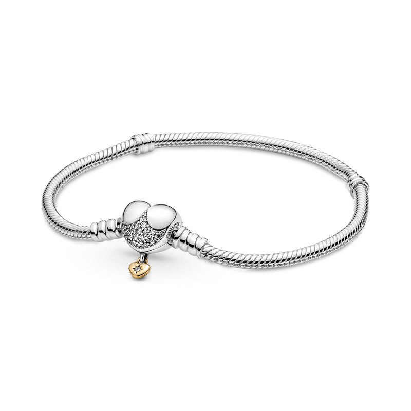 569563c01 Disney Bracciale Chiusura Cuore con Pendente