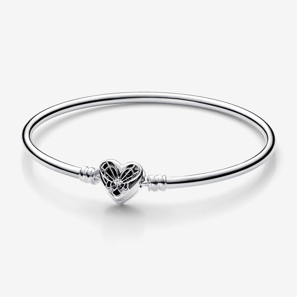 Bracciale Pandora Moments con cuore e farfalla - Gioielleria Fondente
