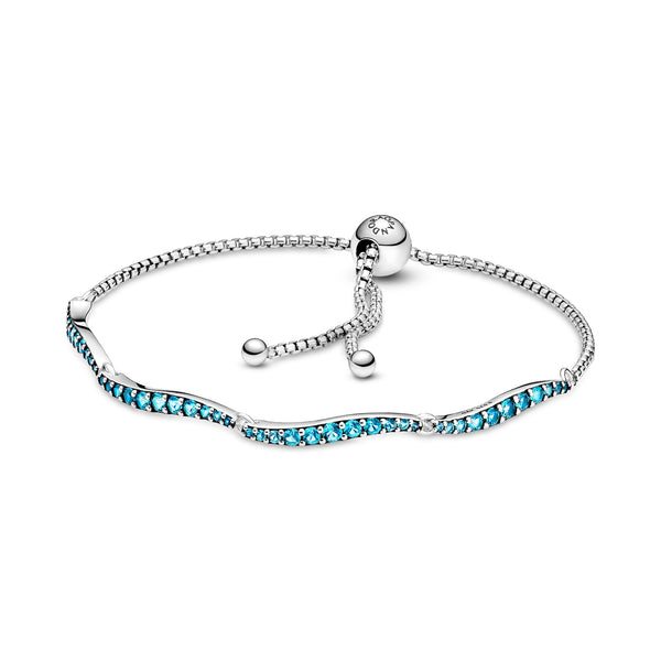 599436c01 Bracciale regolabile Onde blu