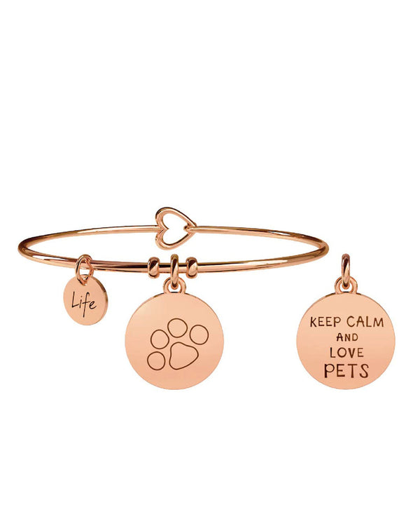 731020 Bracciale Family "KEEP CALM AND LOVE PETS"