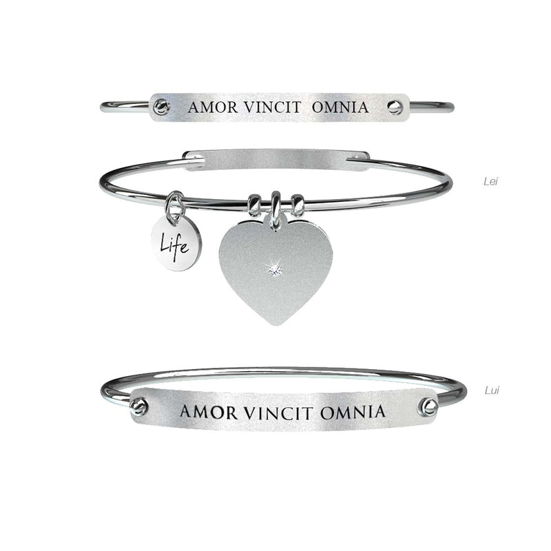 731053 Bracciale Love "Amor vincit omnia"
