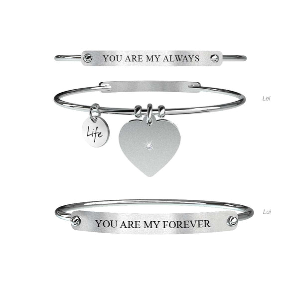 731054 Bracciale Love "You are my always"