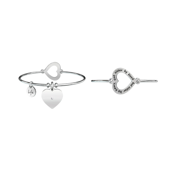 731100 Bracciale Love "Not sister by blood but sister by heart"