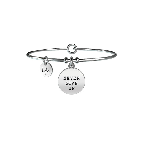 731156 Bracciale Philosophy "Never give up"