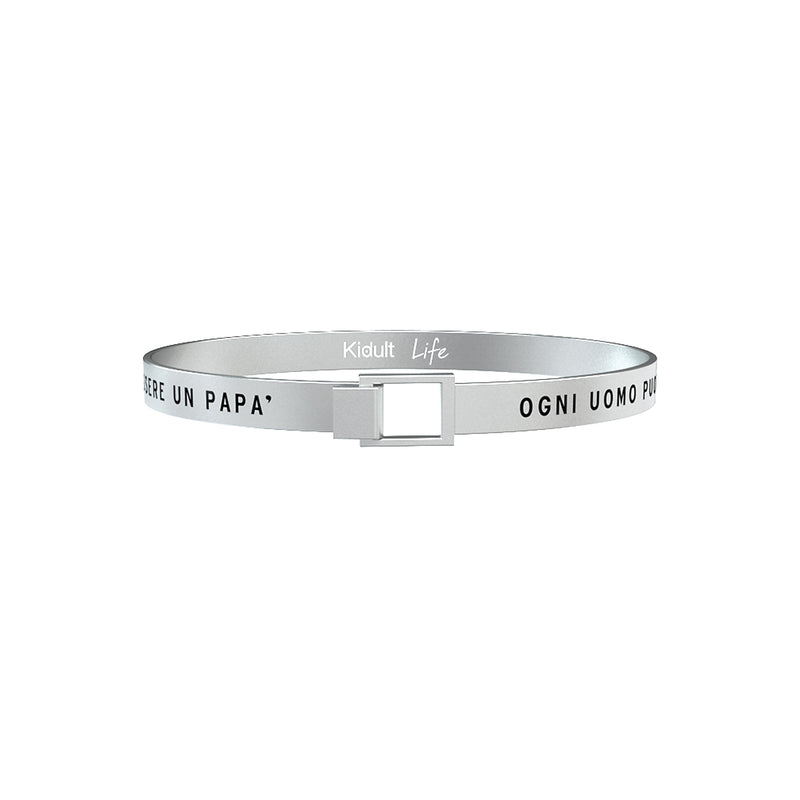 731207 Bracciale Family "Ogni Uomo Può Essere Padre  Ma Ci Vuole Una Persona Speciale Per Essere Un Papà"