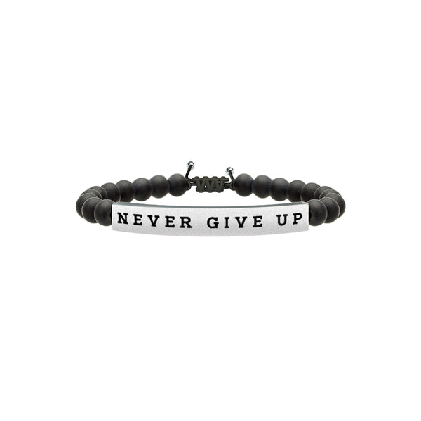 731210 Bracciale Philosophy "Never give up"