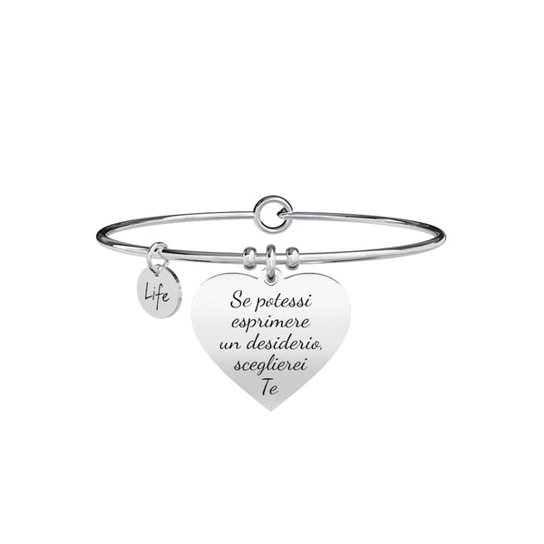731268 Bracciale Love "Se potessi esprimere un desiderio sceglierei te"