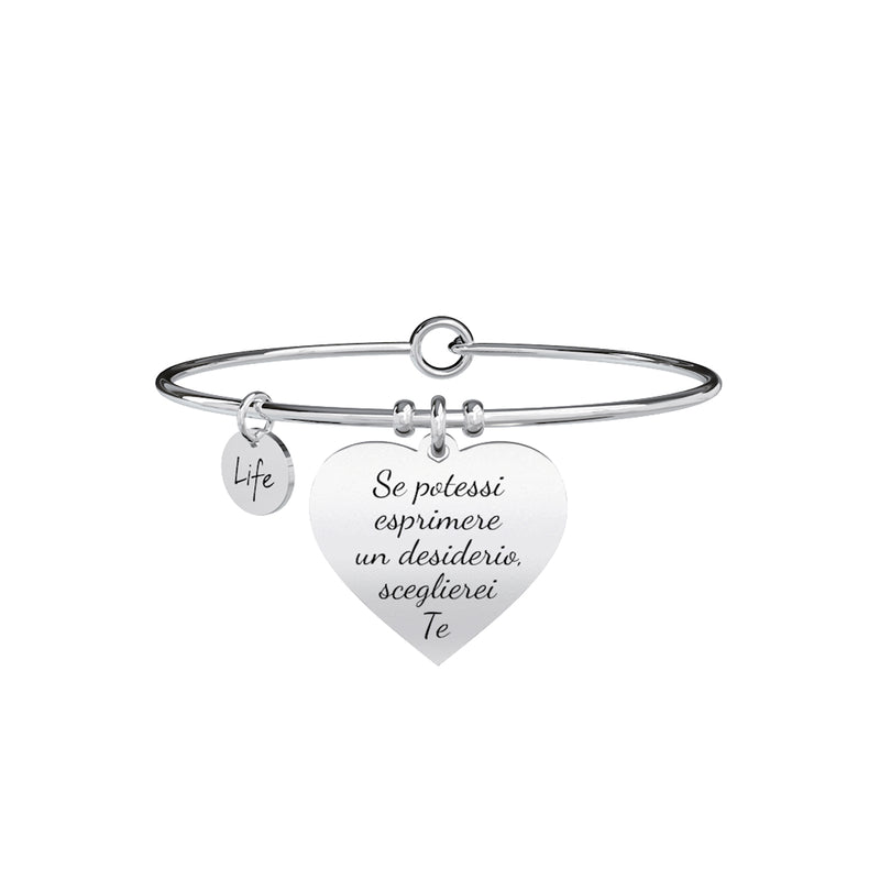 731268 Bracciale Love "Se potessi esprimere un desiderio sceglierei te"